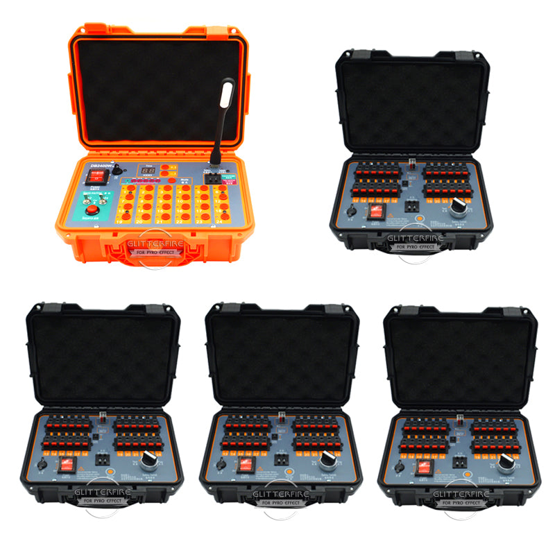 F DB2400W 24 Channel host machine professional fireworks controller wa ...