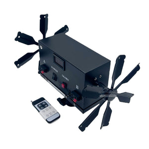 ELT02R Remote control double wheel stage rotate stage cold fountain fireworks firing system