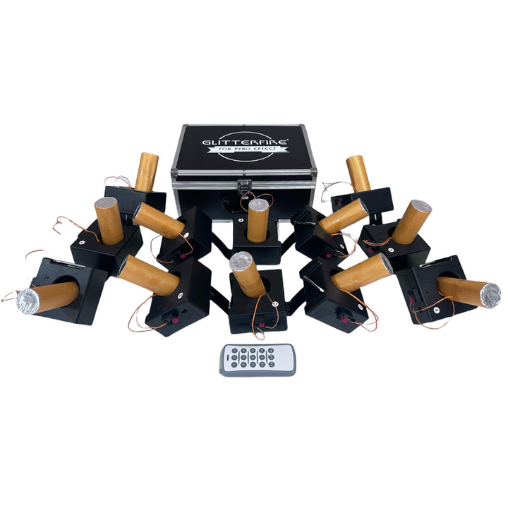 ED12 12 Cues with 9V Battery with Support Fountain Fireworks Base Firing System