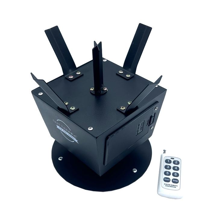 ELT06RY Wireless remote control 6 channel ground rotate cold fountain fireworks machine