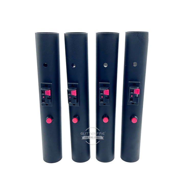ET01-4 4pcs/lot Single shot hand hold stage cold fountain fireworks shooter for wedding ceremony