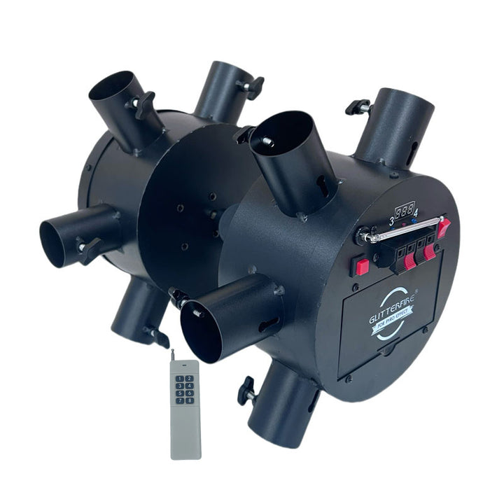 ELT02R-B (GL004) Ship from Russia warehouse Big round double wheel spinning rotate fountain fireworks firing system