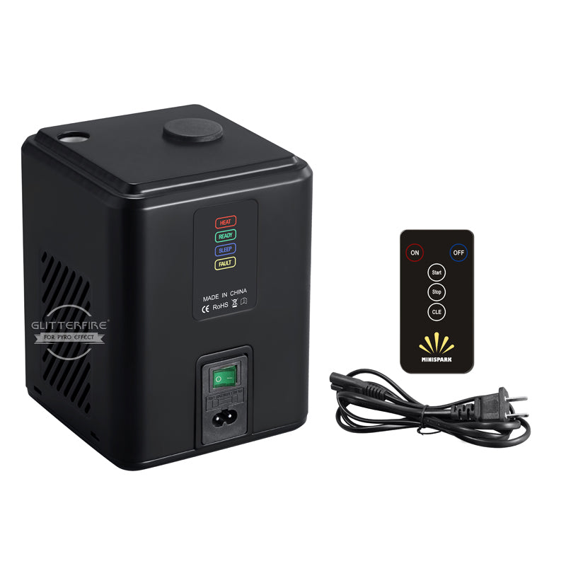 HD07 350W Rechargeable Battery Type Mini Cold Spark Remote Control Sta ...