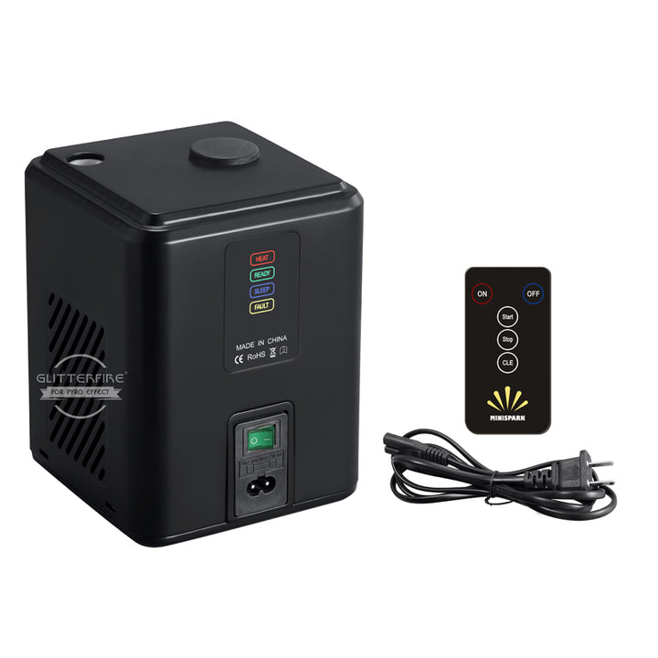 350W Mini Cold Spark Machine Remote Control Stage Effect Wedding Equipment Fireworks Machine