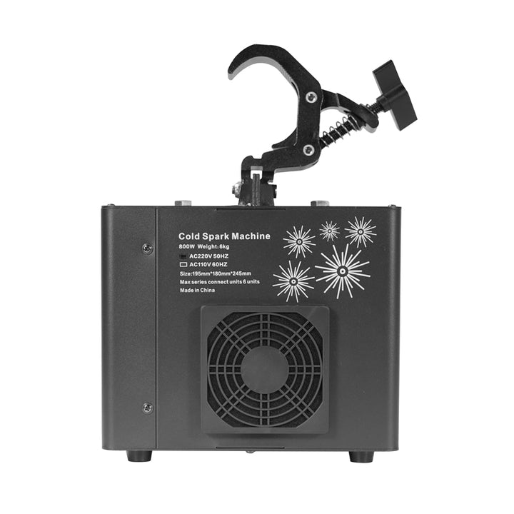 HD04 800W Waterfall Cold Spark Machine Stage Special Effect Equipment for Wedding