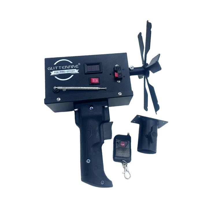 GL006 Single Wheel Windmill 6 Channel Fireworks Firing System Stage Cold Spark Fountain Shooter Dual-Purpose Firework Ignition System